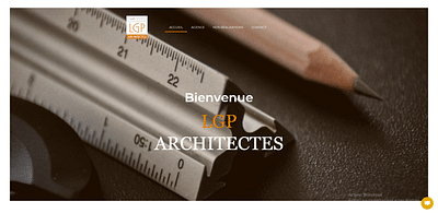 lgp-architectes.fr - Création de site internet