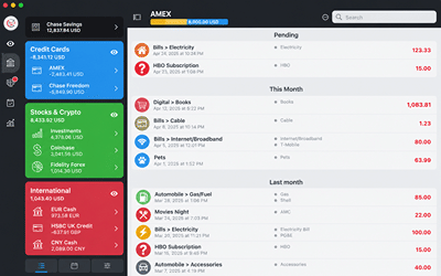 MoneyWiz — Personal Finance Application for Windows - Software Development