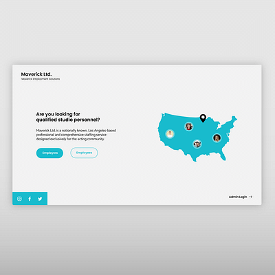 Web Application For Employment Services - Website Creation
