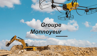 GROUPE MONNOYEUR. Site internet - Graphic Design