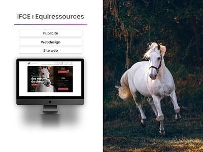 Les MAF filière équine & Le Cheval recrute - Creación de Sitios Web