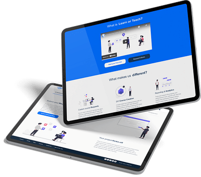 E-Learning Platform - LearnorTeach - Web Application