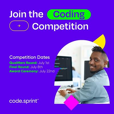 Online Advertising for Code Sprint Malta - Diseño Gráfico