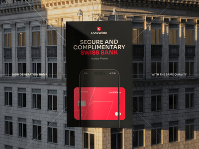 LockWide - Branding for FinTech Mobile App Design - Branding y posicionamiento de marca