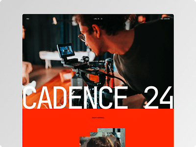 Portfolio Cadence 24 - Ergonomie (UX/UI)