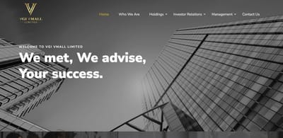 Website Design for VGI Vmall Limited - Creación de Sitios Web