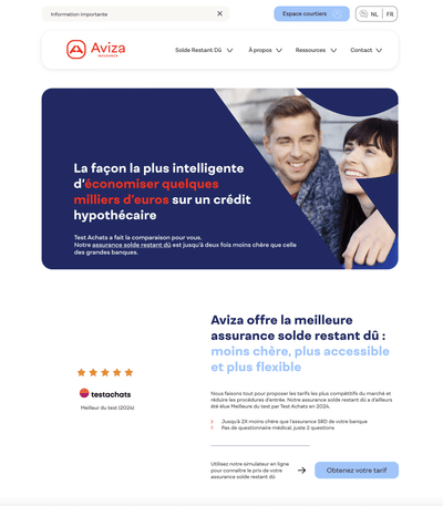 Aviza - Rebranding, Marketing strategy, Content - Content-Strategie