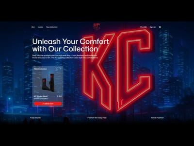 Figma to WordPress – KC Gaming Apparel Website Conversion - Software Ontwikkeling