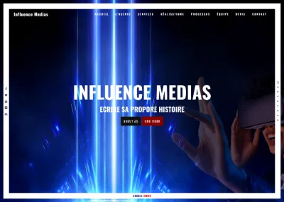 INFLUENCEMEDIAS.COM - E-commerce