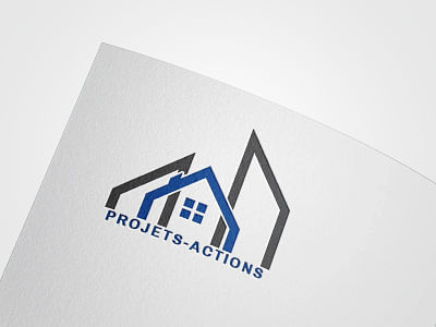 Création d'un logo pour Projets Actions - Grafikdesign