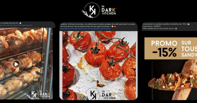 Campagne Social Media - FB Ads - The Dark Kitchen - Stratégie digitale