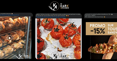 Campagne Social Media - FB Ads - The Dark Kitchen - Publicité en ligne