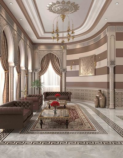 Interior modeling and rendering - 3D