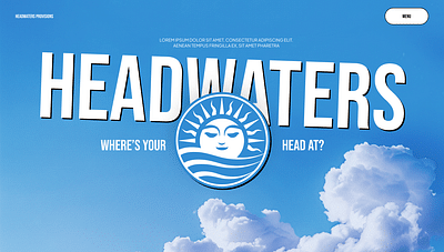 Landing page for Head waters Provisions - Website Creation
