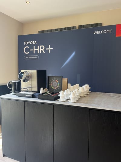 Présentation européenne du nouveau Toyota C-HR+ - Evenement