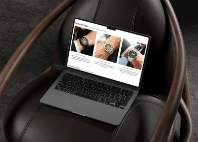 Crafting a Luxury E-Commerce Experience for Timeless Commerce - Création de site internet