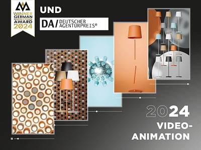 Brilliant Produktanimationsvideo Kaami Leuchte - Motion-Design