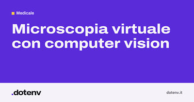 Microscopia virtuale con computer vision - Application web