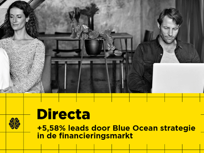 +5,58% leads door ‘Blue Ocean’ strategie in de financieringsmarkt - Data Consulting