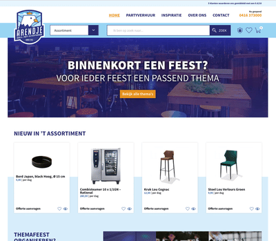 Grootste verhuurder Zuid Nederland - Website Creatie