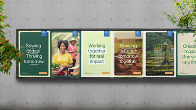 Enhancing online and offline visibility for a Global Non-Profit - Branding & Positionering