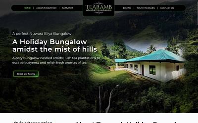 Tearamb Holiday Bungalow - Branding & Positionering