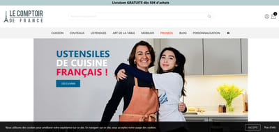 UX/UI Le Comptoir de France - Ergonomie (UX / UI)