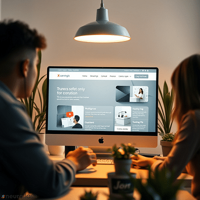 Webseite für ein Unternehmen - Social Media