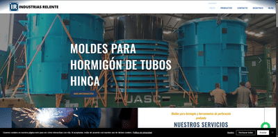 Industrias Relente - Création de site internet