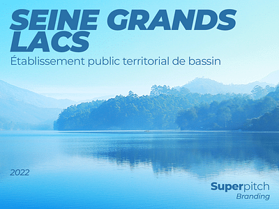 Rebranding - Seine Grands Lacs - Diseño Gráfico