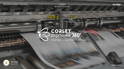 Corlet Imprimeur - Référencement naturel