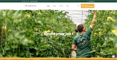 Agrofid - Web Design - Grafikdesign