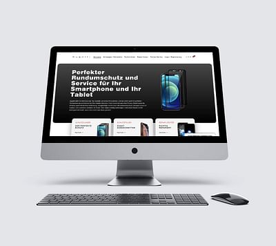 Webshop für die Marke Bugatti - Création de site internet