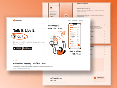 ShopMate AI - Shopping List AI - Application mobile