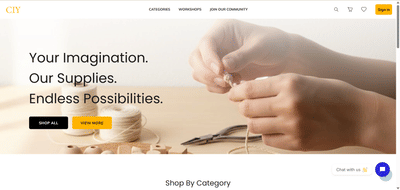 E-Commerce Website for City Crafts Brand - Software Entwicklung