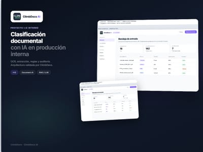 ClimbDocs AI - Clasificación documental con IA - Artificial Intelligence