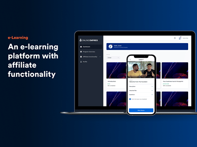 Online Empires: An e-learning platform - Application web