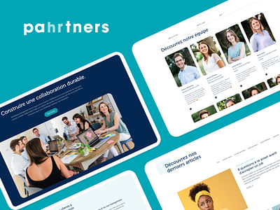 Pahrtners - Création de site internet