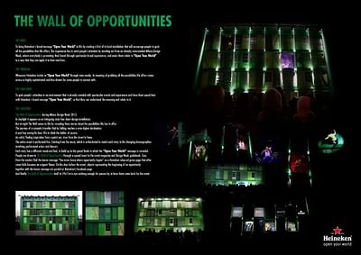The Wall of Opportunities - Pubblicità
