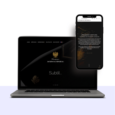 Site e-commerce pour Jackowiak-Rondeau - E-commerce