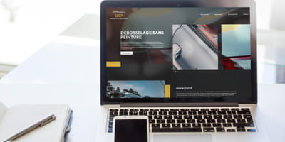 Création du site one page DSP Impacts et Services - Création de site internet