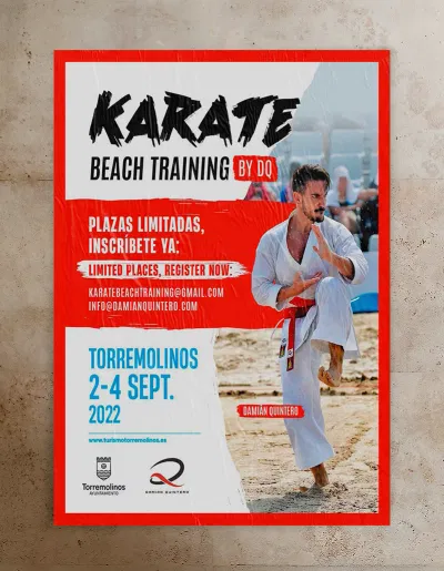 Evento Kárate Beach Training - DQ - SEO