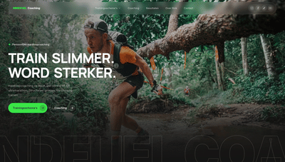 Webshop voor digitale hardloopschema's en coachingtrajecten - Website Creation