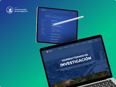 Rediseño del sitio web del VRI de la PUCP - Ergonomia (UX/UI)