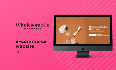 WholesomeCo - Website Creatie