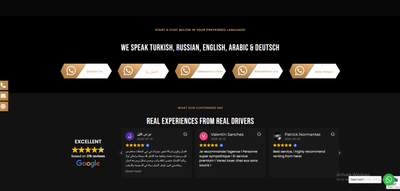 Website Building and Management for Lux Motors - Publicidad