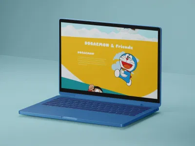Doraemon Middle East Website Revamp - Réseaux sociaux