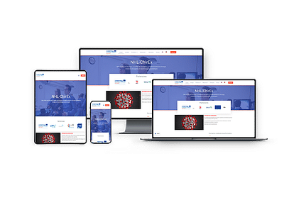 Création du site web du projet Européen NHL-ChirEx - Creazione di siti web