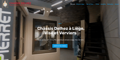 Groupe Delhez - Création de site internet