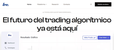 Plataforma de Trading Algorítmico BlueCandle - Desarrollo de Software